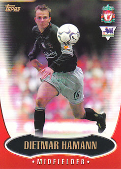 Dietmar Hamann Liverpool 2003 Topps Premier Gold #L2